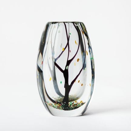 VICKE LINDSTRAND. „Höst“, Vase, Kosta, 1950er Jahr