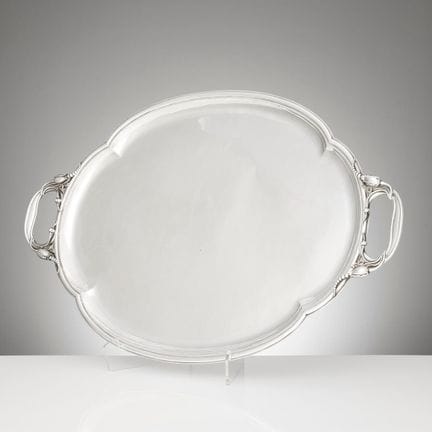 ERIK FLEMING. Bricka, Silber, Atelier Borgila, Sto