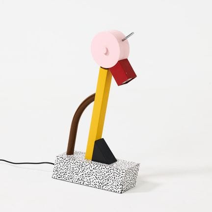 ETTORE SOTTSASS. „Tahiti“, Tischleuchte, Memphis, 