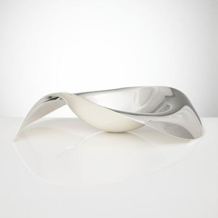 ALLAN SCHARFF. Skål „Pass Me“, Sterlingsilber, Geo