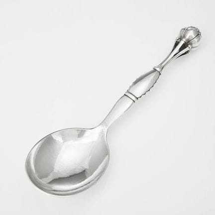 GEORG JENSEN. Sked / Bärsked, Sterlingsilber, Däne