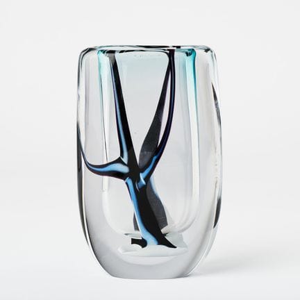 VICKE LINDSTRAND. „Vinter“, Vase, Kosta, 1960er Ja