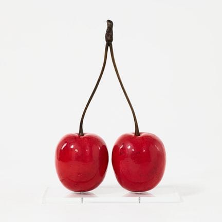 HANS HEDBERG. Skulptur in Form einer Kirsche, Biot