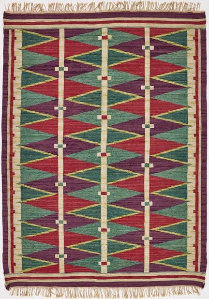 MATTA, Schweden, 1950er Jahre, Rollteppich, ca. 29