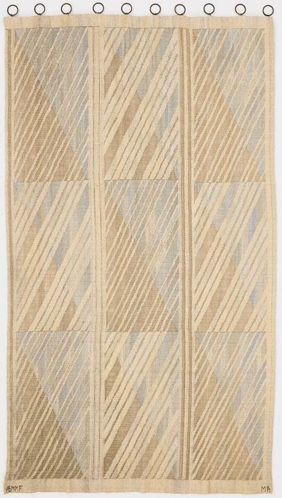 MARIANNE RICHTER. „Gullberna“, gewebte Tapete/Vorh