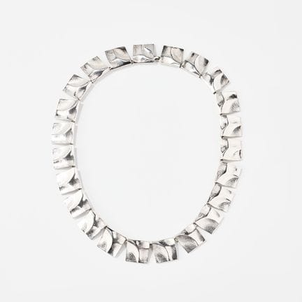 BJÖRN WECKSTRÖM. Collier « Galactic Peaks », argen