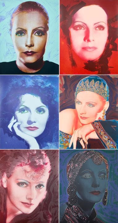 RUPERT JASEN SMITH. "Greta Garbo". Serie completa 