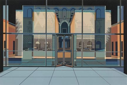 RICHARD ESTES. « Seagram Building », tiré de « Urb