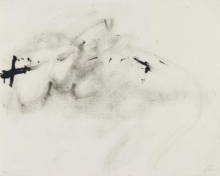 ANTONI TÀPIES. « Variations sur un thème musical 1