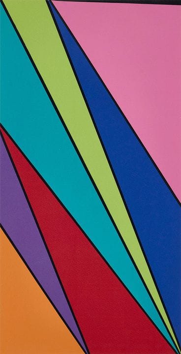 OLLE BAERTLING. « Deny ». Sérigraphie en couleur, 