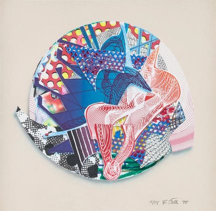 FRANK STELLA. “Roncador” da “Imaginary Places III”