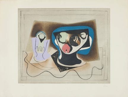 PABLO PICASSO. D'après « Le Verre d'Absinthe ». Aq