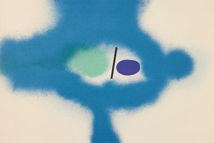 VICTOR PASMORE. « Untitled I ». Sérigraphie en cou