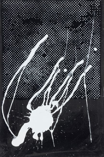 SIGMAR POLKE. « Ohne titel (Griffelkunst 1989) ». 