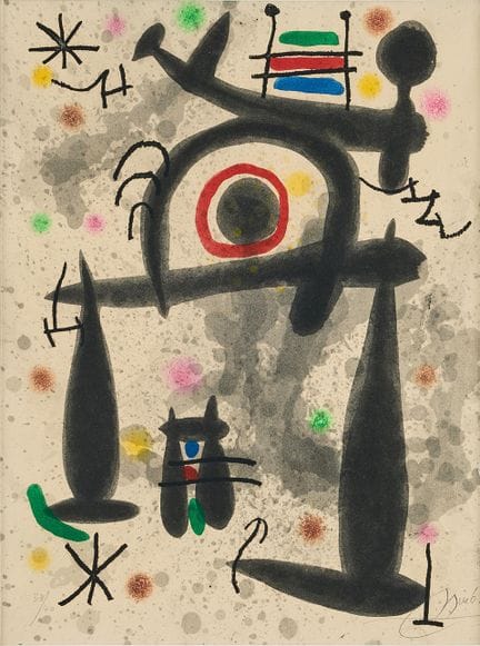 JOAN MIRÓ. « Le Miroir de l'Homme par les Bêtes ».