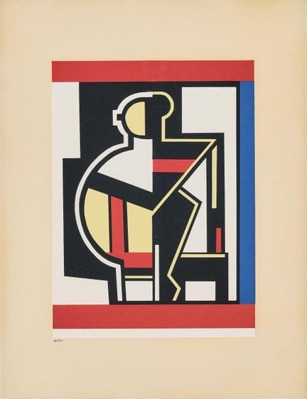 FERNAND LÉGER. D'après « Composition mécanique ». 