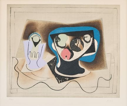 PABLO PICASSO. D'après « Le Verre d'Absinthe ». Aq