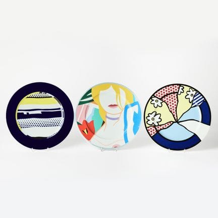Assiettes en porcelaine Rosenthal de Roy Lichtenst