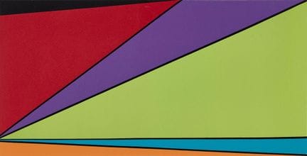 OLLE BAERTLING. « Agu ». Sérigraphie en couleur, 1