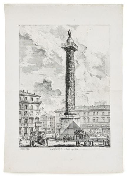 GIOVANNI BATTISTA PIRANESI. « Colonna Antonina ». 