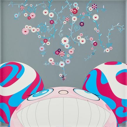 TAKASHI MURAKAMI. «Dob Flower». Litografía offset 