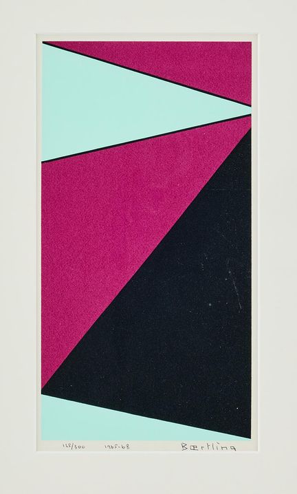 OLLE BAERTLING. « Puradi ». Sérigraphie en couleur