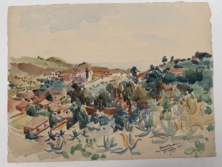 Franck SLOAN (1900-1984)
Gran Canaria, San Bartolo