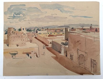 Franck SLOAN (1900-1984)
Tiznit, Sud del Marocco
A