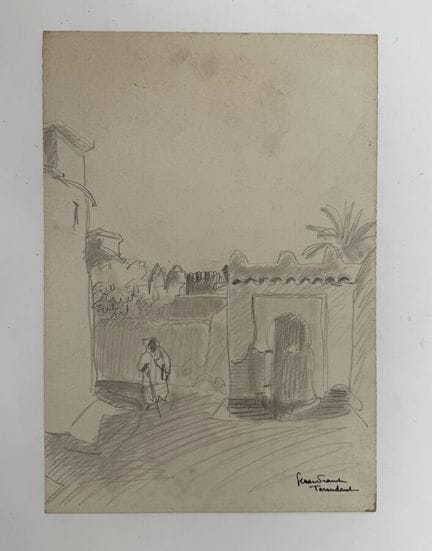 Franck SLOAN (1900-1984)
Taroudant e un marocchino