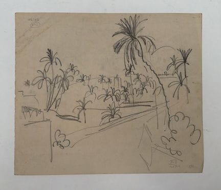 Franck SLOAN (1900-1984)
Taroudant, Mura e grande 