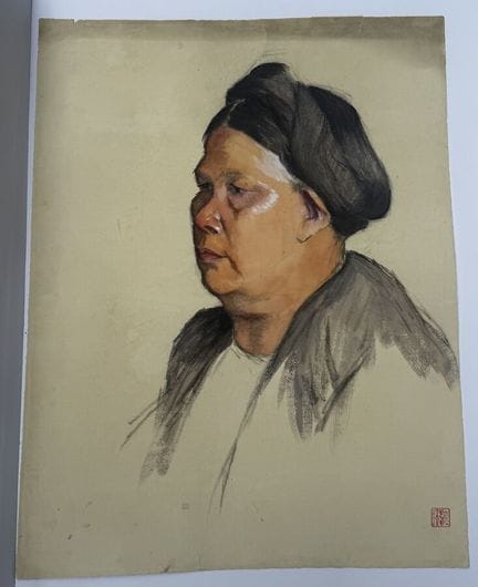 Marie-Joséphine GIROUD (1873-1962)
Portrait d'indo