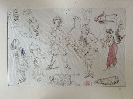 GIRAUD  Victor 1840-1871
Studio di numerosi person