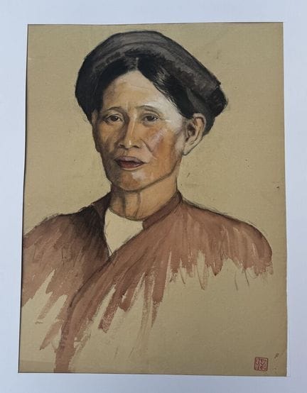 Marie-Joséphine GIROUD
(1873-1962)
Portrait d'indo