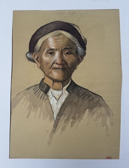 Marie-Joséphine GIROUD (1873-1962)
Portrait d'indo