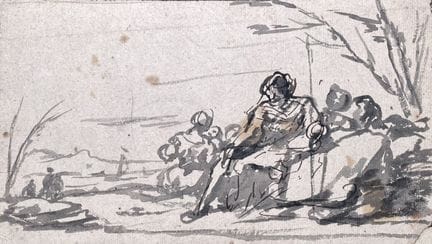 Joseph PARROCEL (1646-1704), attribué à (sur le mo