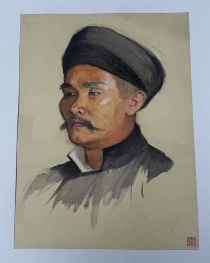 Marie-Joséphine GIROUD (1873-1962)
Portrait d'indo