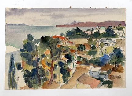 Franck SLOAN (1900-1984)
Tangeri 1935, Stretto di 