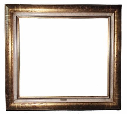 镜框 - 现代（88.5 x 78.5 x 13.5 厘米）
仿漆金色弧形画框  
尺寸：88.5 