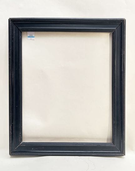 19 世纪 镜框（34 x 28.5 x 4 厘米）
模制木框，黑檀木饰面。
34 x 28.5 x