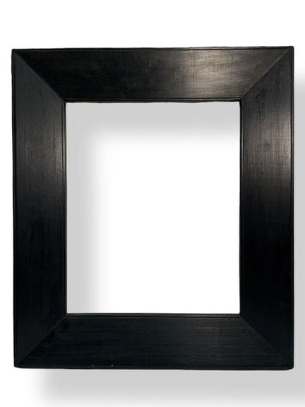 画框 荷兰 19 世纪（45 x 36.5 x 10 厘米）
黑色模制木质斜面框架。 
45 x 3