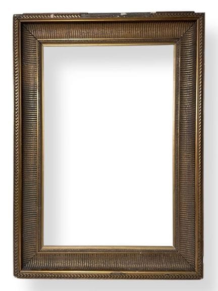 画框 - 20 世纪（44 x 28.5 x 6 厘米）
饰有运河的木质灰泥画框
尺寸：44 x 2