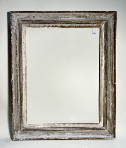 20 世纪 画框（64.5 x 49 x 10 厘米）
蒙帕纳斯 "镜框，模压木和灰色漆面。 
64