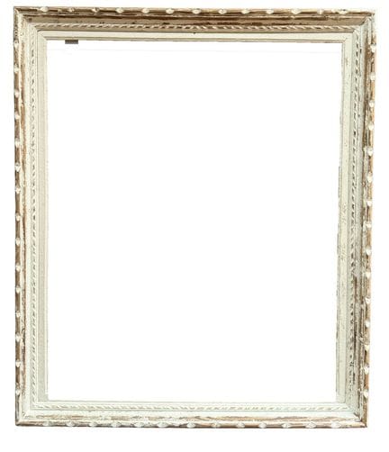 20世纪画框（59 x 48.5 x 6 厘米）
所谓“蒙帕纳斯”风格的画框，采用带浮雕的漆面木质框