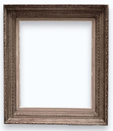 20世纪“蒙帕纳斯”风格画框（53.5 x 45 x 8 厘米）
画框边框宽大，饰有风格化的绳索雕刻
