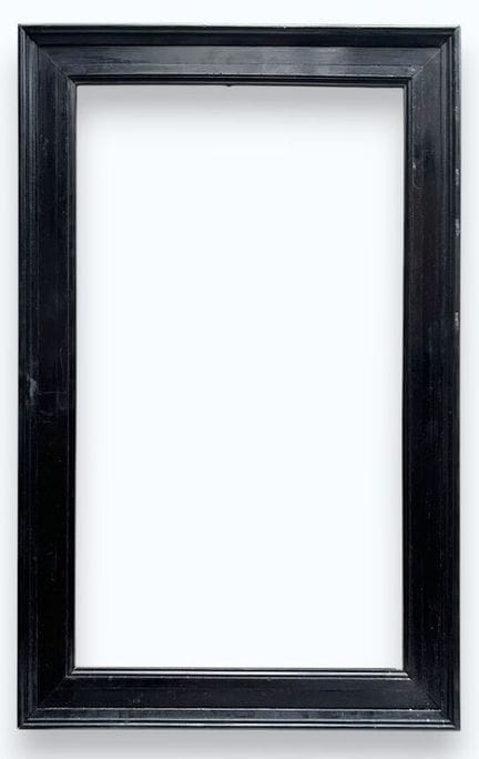 画框 荷兰 19 世纪（75.5 x 43 x 7 厘米）
模压木和熏黑桦木单板框架。 
75.5 