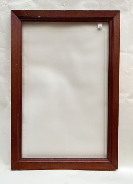 画框 20 世纪早期（98.5 x 62.5 x 7.5 厘米）
染色模压木斜面框架。
98.5 x