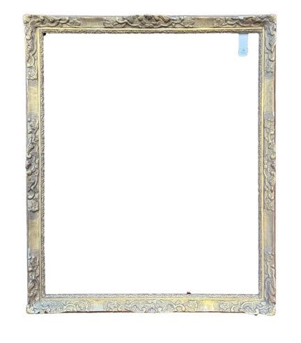 威尼斯风格画框  66 x 56 x 4.5 厘米
木质画框，饰有镀金灰泥，饰有花卉镂空图案（有少量