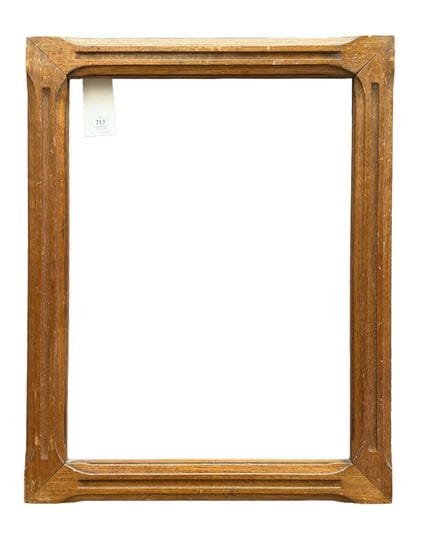20世纪画框（38 x 28 x 4 厘米）
带浮雕纹饰的做旧木框。
38 x 28 x 4 厘米
