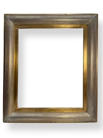德加 "画框（56 x 46 x 10.5 厘米）
模制木框，镀金和银色。 
56 x 46 x 1