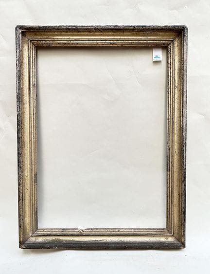 画框 19 世纪晚期（58 x 42 x 6 厘米）
镀金和银色模制木框。
58 x 42 x 6 